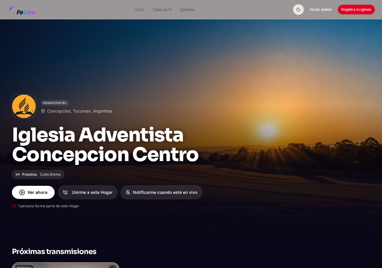 Perfil público de un Hogar Digital en FeLive